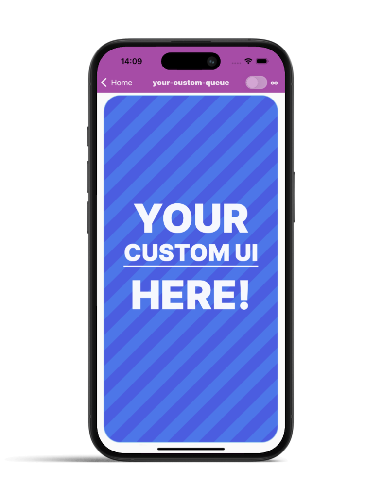 Custom interface preview